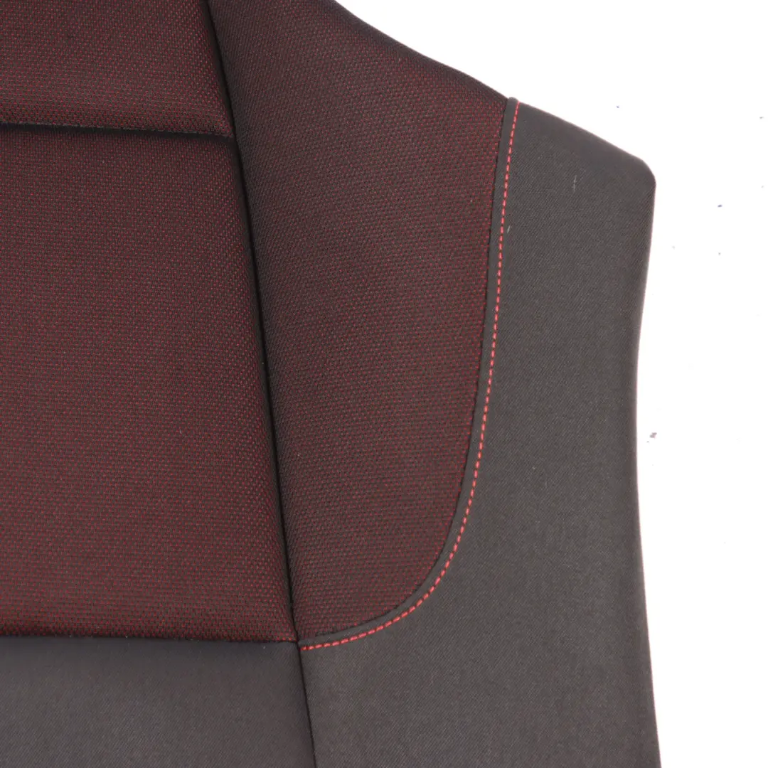 3-Door Rear Seat Bench Cloth Fabric Network Cranberry Red to BMW E81 with Part number 9131878 BMW E81 3-Door Rear Seat Bench Cloth Fabric Network Cranberry Red - SKU 9131878 - Part number 9131878