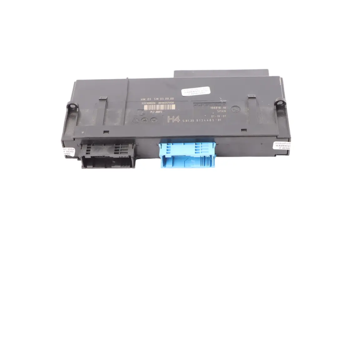 BMW E92 Boîte jonction module contrôle carrosserie H4 PL2 JBBFE ECU - SKU 9134485-3 - Numéro de pièce 9134485