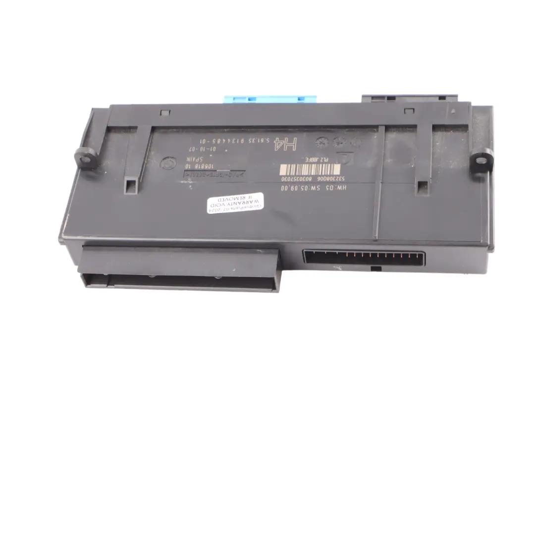 Body Steuermodul Verteiler Kastenein Heit H4 PL2 JBBFE ECU für BMW E92 mit Teilenummer 9134485 BMW E92 Body Steuermodul Verteiler Kastenein Heit H4 PL2 JBBFE ECU - SKU 9134485-3 - Teilenummer 9134485