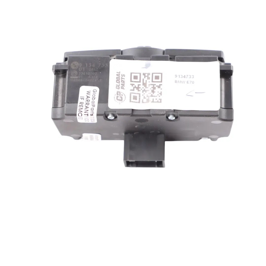 Light Switch Headlight Control Unit Panel Module to BMW X5 E70 X6 E71 with Part number 9134733 BMW X5 E70 X6 E71 Light Switch Headlight Control Unit Panel Module - SKU 9134733 - Part number 9134733