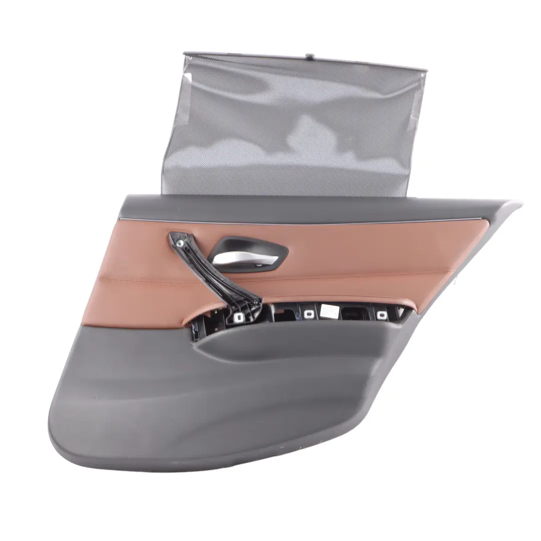 Door Card Cover Rear Right O/S Trim Panel Black Brown to BMW E90 LCI with Part number 9152390 BMW E90 LCI Door Card Cover Rear Right O/S Trim Panel Black Brown - SKU 9152390 - Part number 9152390