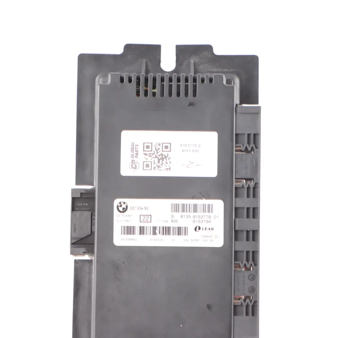 BMW 3 Series E93 Xenon Footwell Light Module Control Unit ECU PL2 FRM II - SKU 9153779-2 - Part number 9153779