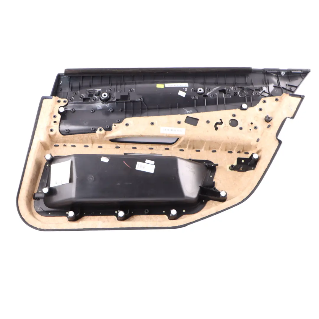 Door Card Rear Left N/S Trim Cover Panelling Black to BMW F02 F04 LCI with Part number 9161787 BMW F02 F04 LCI Door Card Rear Left N/S Trim Cover Panelling Black - SKU 9161787 - Part number 9161787