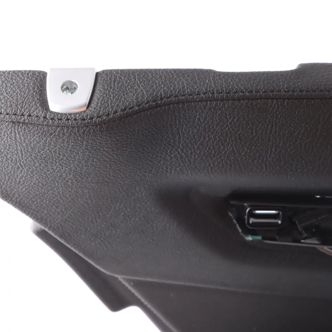 Door Card Rear Left N/S Trim Cover Panelling Black to BMW F02 F04 LCI with Part number 9161787 BMW F02 F04 LCI Door Card Rear Left N/S Trim Cover Panelling Black - SKU 9161787 - Part number 9161787