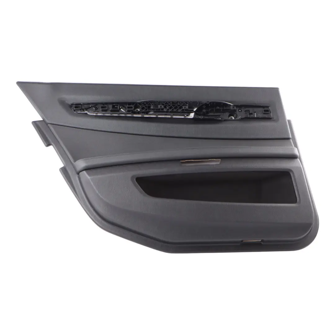 Door Card Rear Left N/S Trim Cover Panelling Black to BMW F02 F04 LCI with Part number 9161787 BMW F02 F04 LCI Door Card Rear Left N/S Trim Cover Panelling Black - SKU 9161787 - Part number 9161787