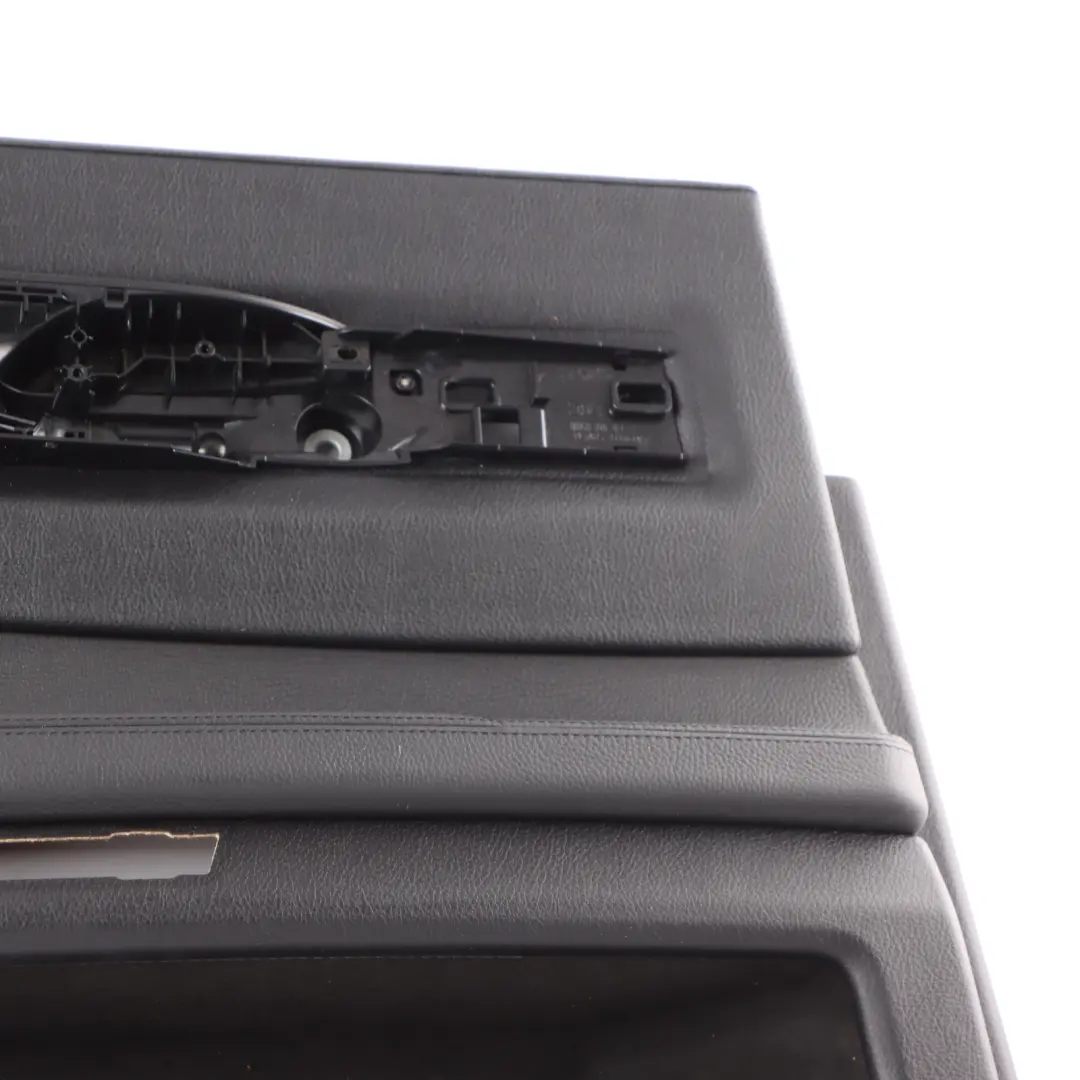 Door Card Rear Left N/S Trim Cover Panelling Black to BMW F02 F04 LCI with Part number 9161787 BMW F02 F04 LCI Door Card Rear Left N/S Trim Cover Panelling Black - SKU 9161787 - Part number 9161787