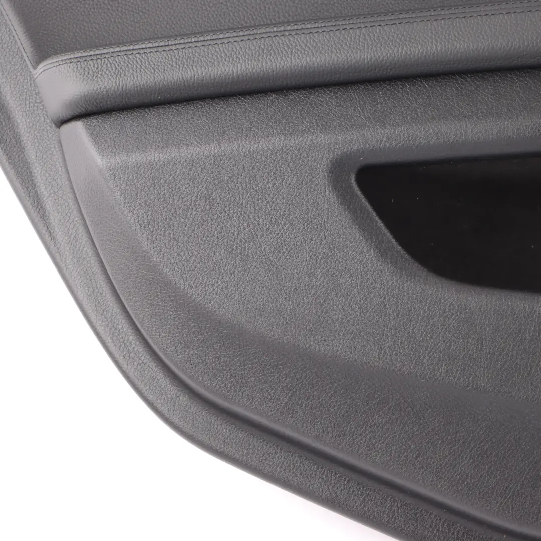 Door Card Rear Left N/S Trim Cover Panelling Black to BMW F02 F04 LCI with Part number 9161787 BMW F02 F04 LCI Door Card Rear Left N/S Trim Cover Panelling Black - SKU 9161787 - Part number 9161787