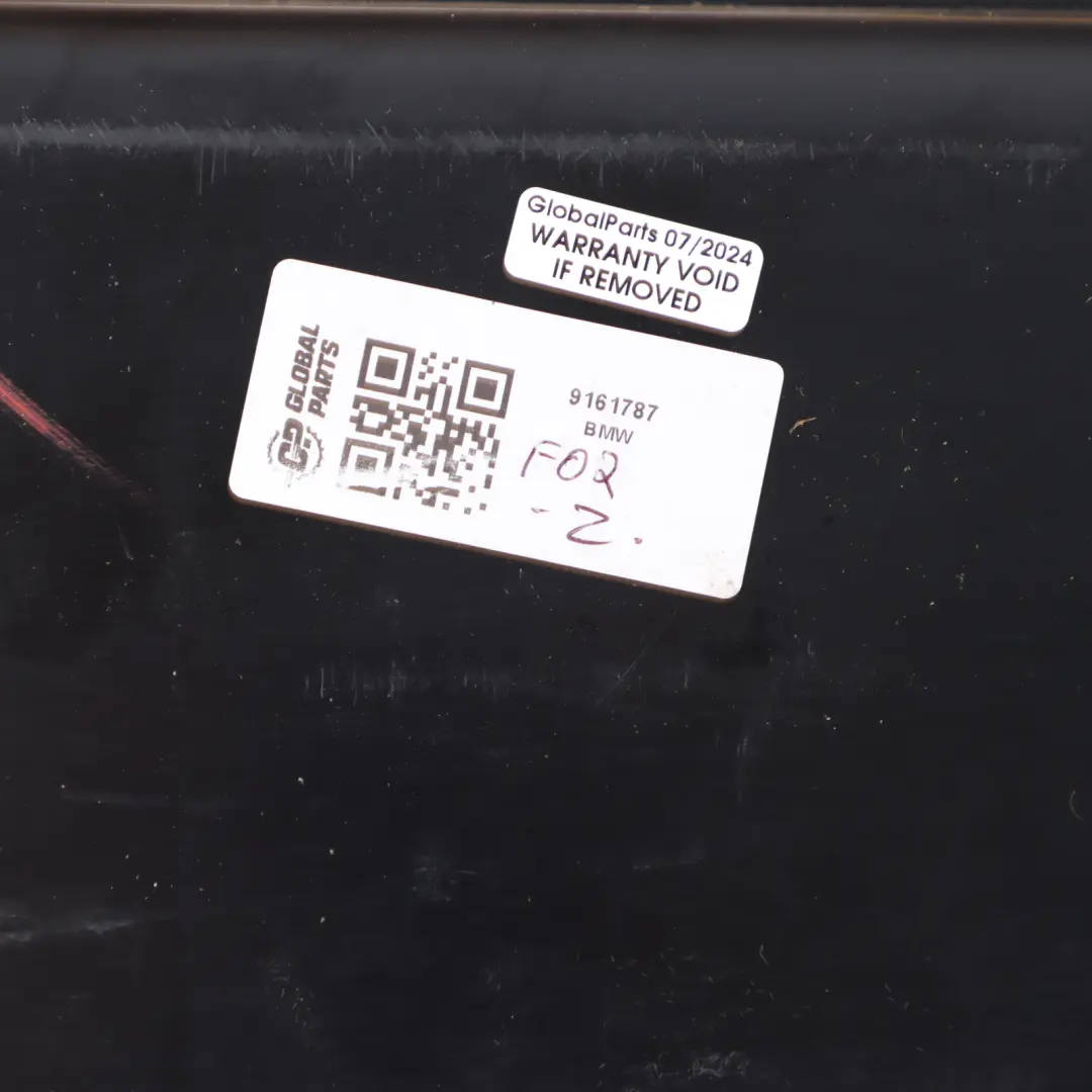 Door Card Rear Left N/S Trim Cover Panelling Black to BMW F02 F04 LCI with Part number 9161787 BMW F02 F04 LCI Door Card Rear Left N/S Trim Cover Panelling Black - SKU 9161787 - Part number 9161787