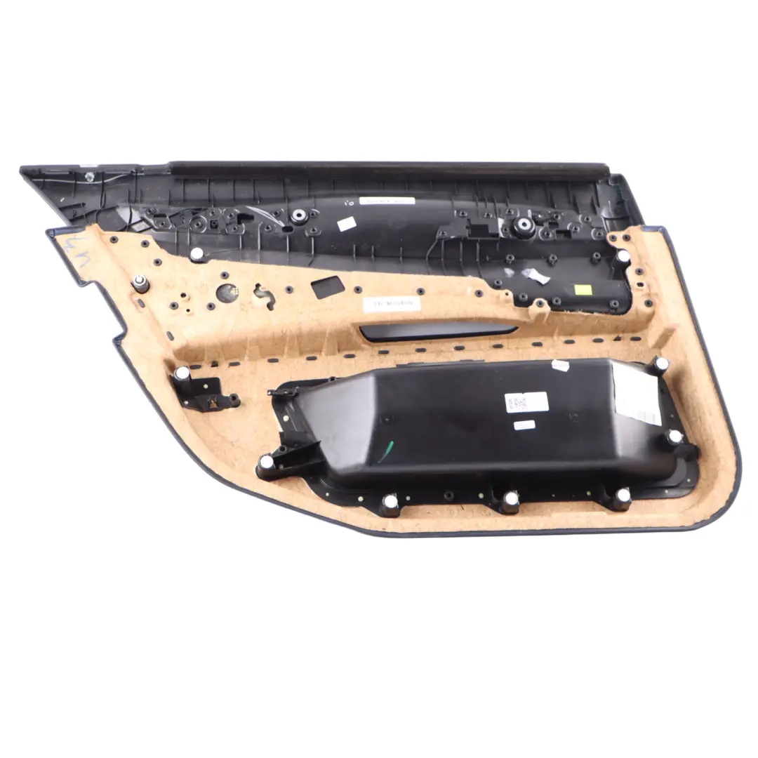 Door Card Rear Right O/S Trim Cover Panelling Black to BMW F02 F04 LCI with Part number 9161788 BMW F02 F04 LCI Door Card Rear Right O/S Trim Cover Panelling Black - SKU 9161788 - Part number 9161788