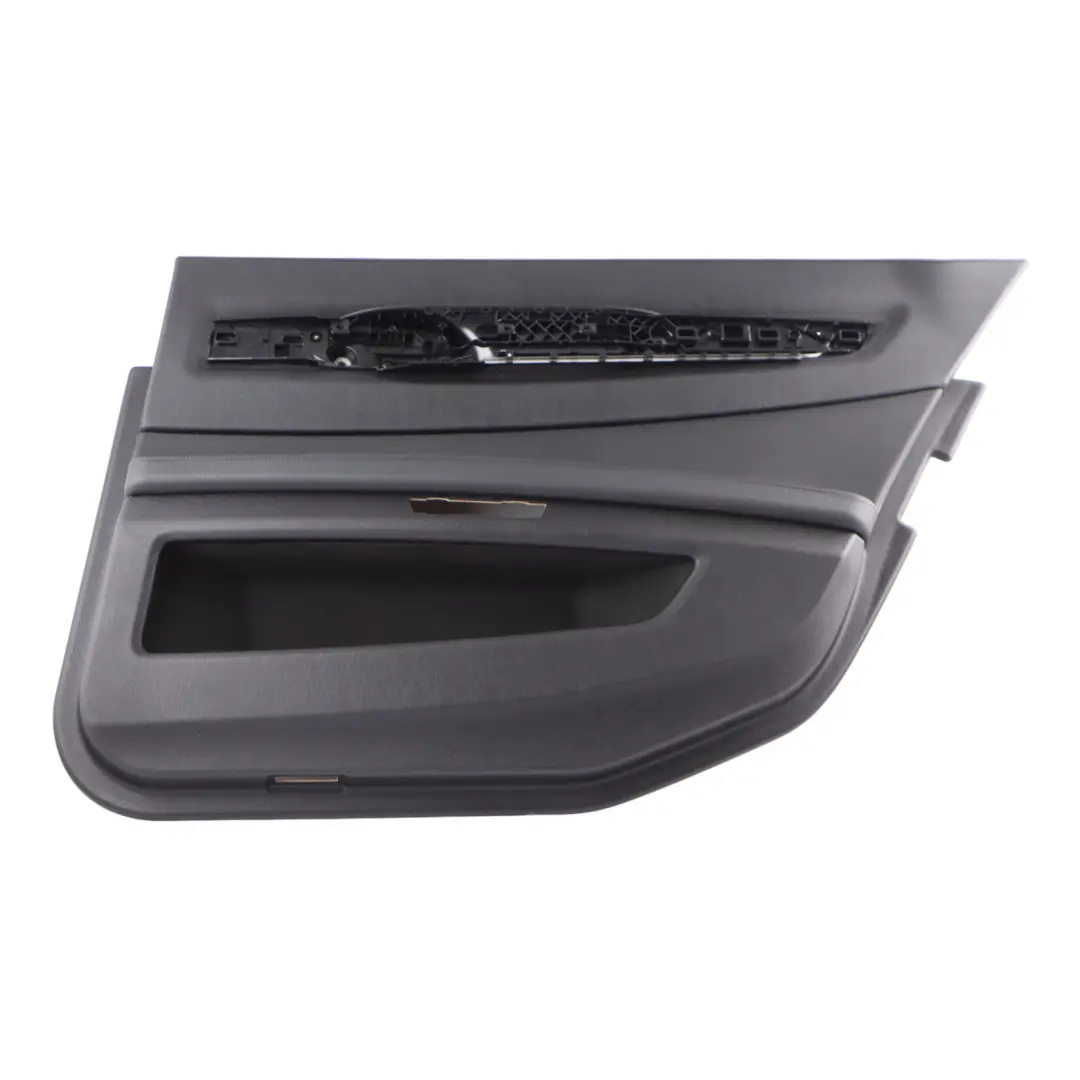 BMW F02 F04 LCI Door Card Rear Right O/S Trim Cover Panelling Black - SKU 9161788 - Part number 9161788