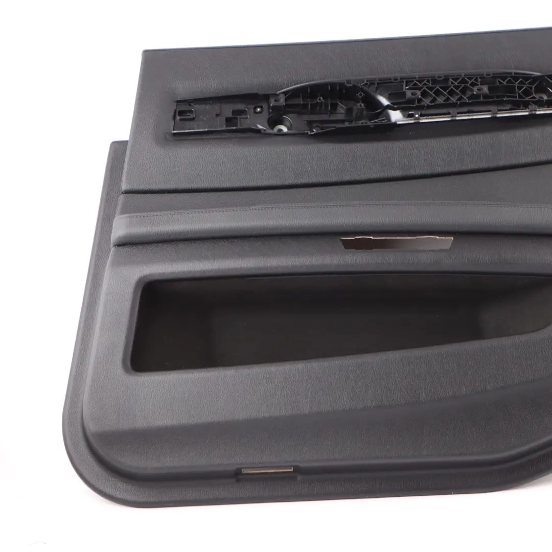 Door Card Rear Right O/S Trim Cover Panelling Black to BMW F02 F04 LCI with Part number 9161788 BMW F02 F04 LCI Door Card Rear Right O/S Trim Cover Panelling Black - SKU 9161788 - Part number 9161788