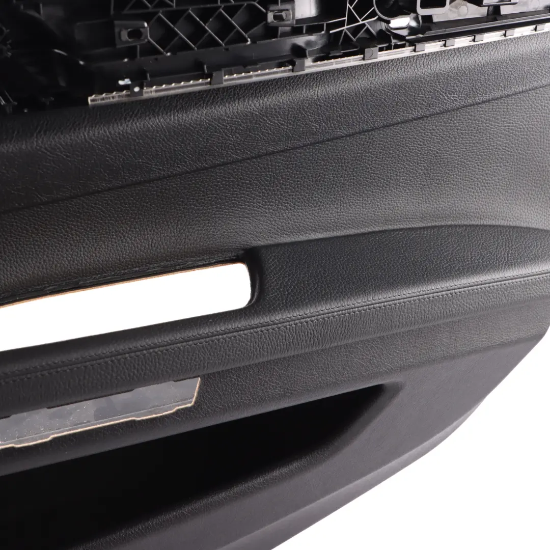BMW F02 F04 LCI Door Card Rear Right O/S Trim Cover Panelling Black - SKU 9161788 - Part number 9161788