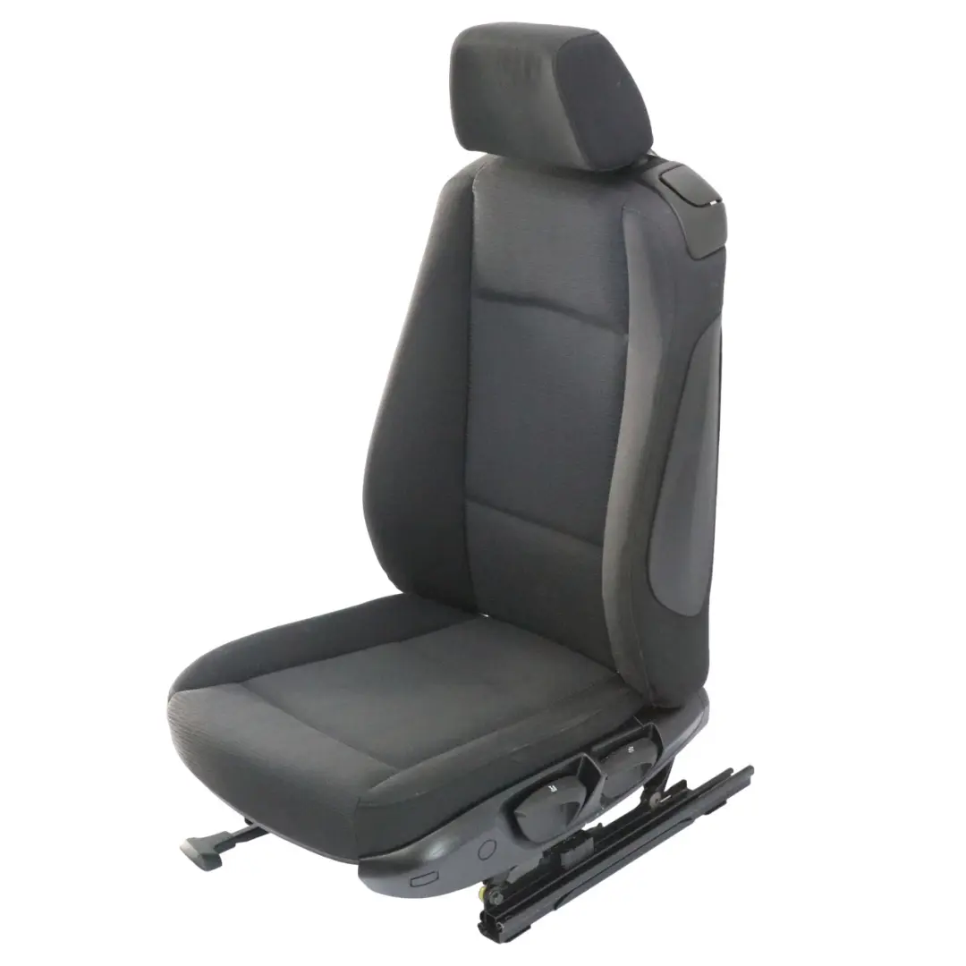 Front Left N/S Heated Seat Cover Cloth Fabric Elektra Anthrazit to BMW E81 E82 with Part number 9164825 BMW E81 E82 Front Left N/S Heated Seat Cover Cloth Fabric Elektra Anthrazit - SKU 9164825-2 - Part number 9164825
