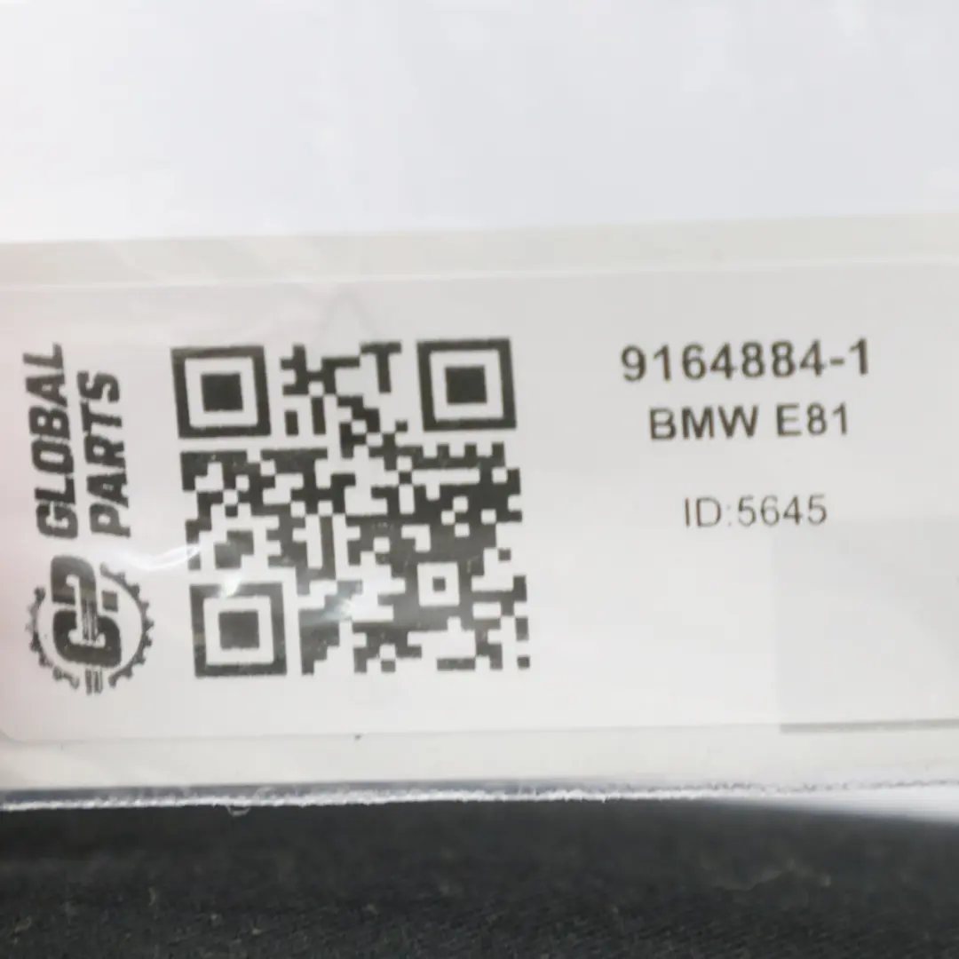  Front Seat BMW E81 E82 M Sport Right O/S Side Fabric Network Anthrazit - SKU 9164884-1 - Part number 9164884