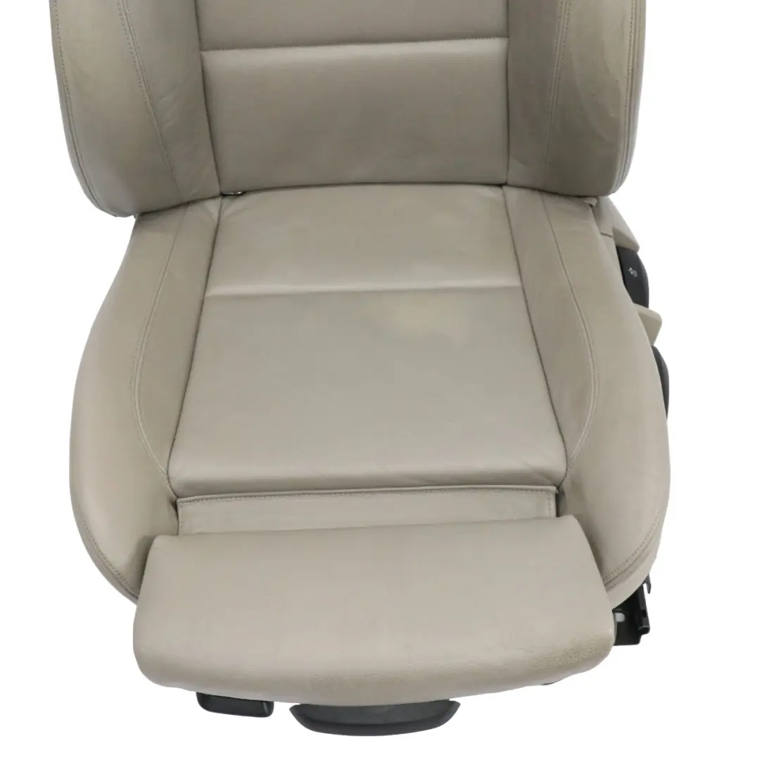 BMW E81 E82 Sport Vorne Links Sitz Leder Boston Beige Interieur - SKU 9164939-1 - Teilenummer 9164939