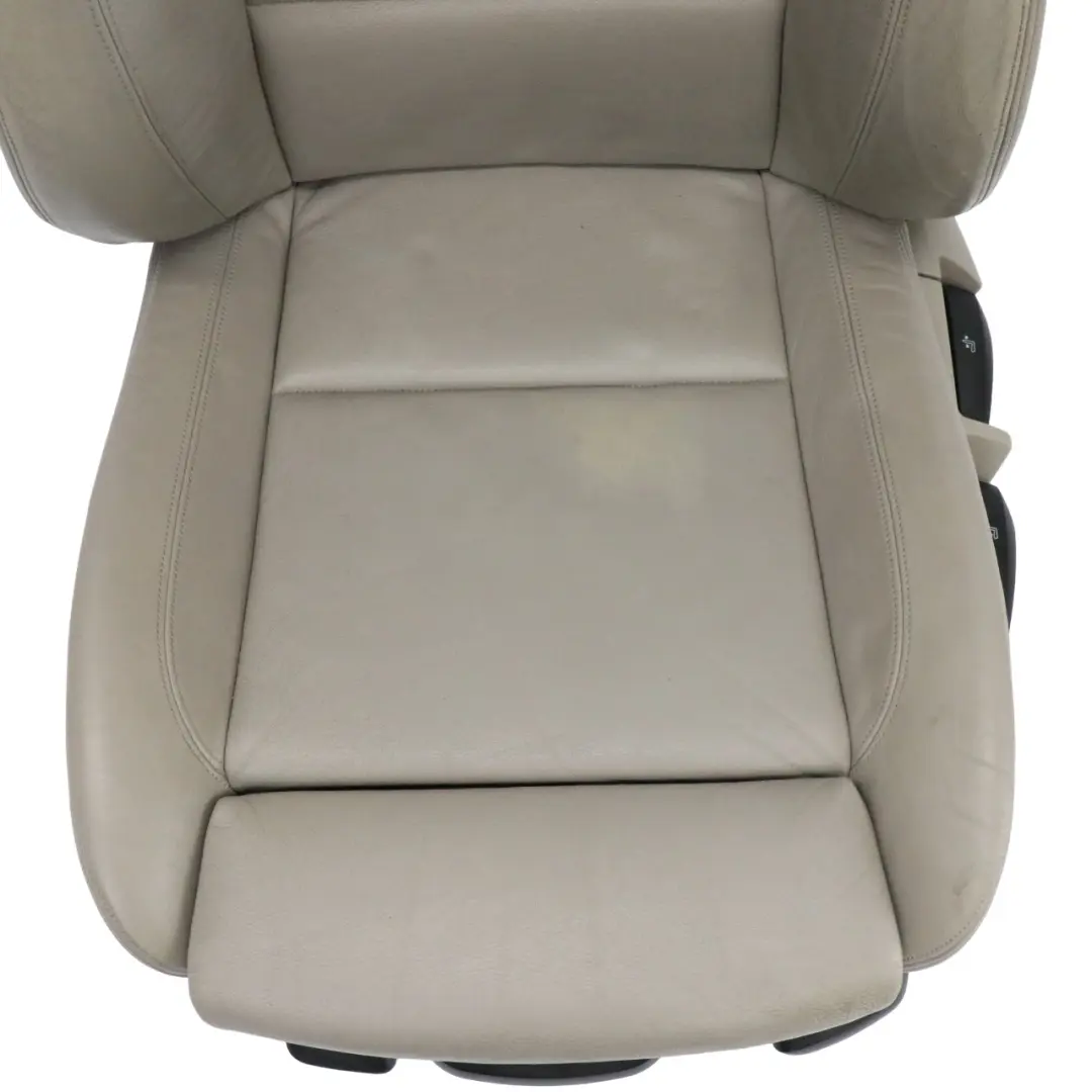 BMW E81 E82 Sport Sedile anteriore sinistro Pelle Boston Beige Interno - SKU 9164939-1 - Numero di parte 9164939