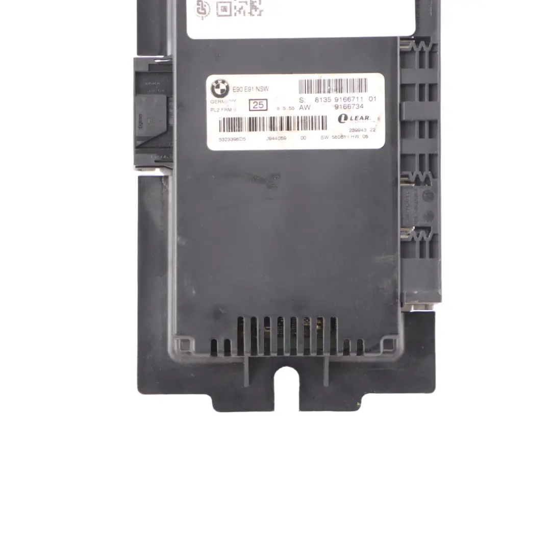 Footwell Light Control Module ECU NSW PL2 FRM II Lear to BMW 1 E87 2 with Part number 9166711 BMW 1 E87 2 Footwell Light Control Module ECU NSW PL2 FRM II Lear - SKU 9166711-3 - Part number 9166711