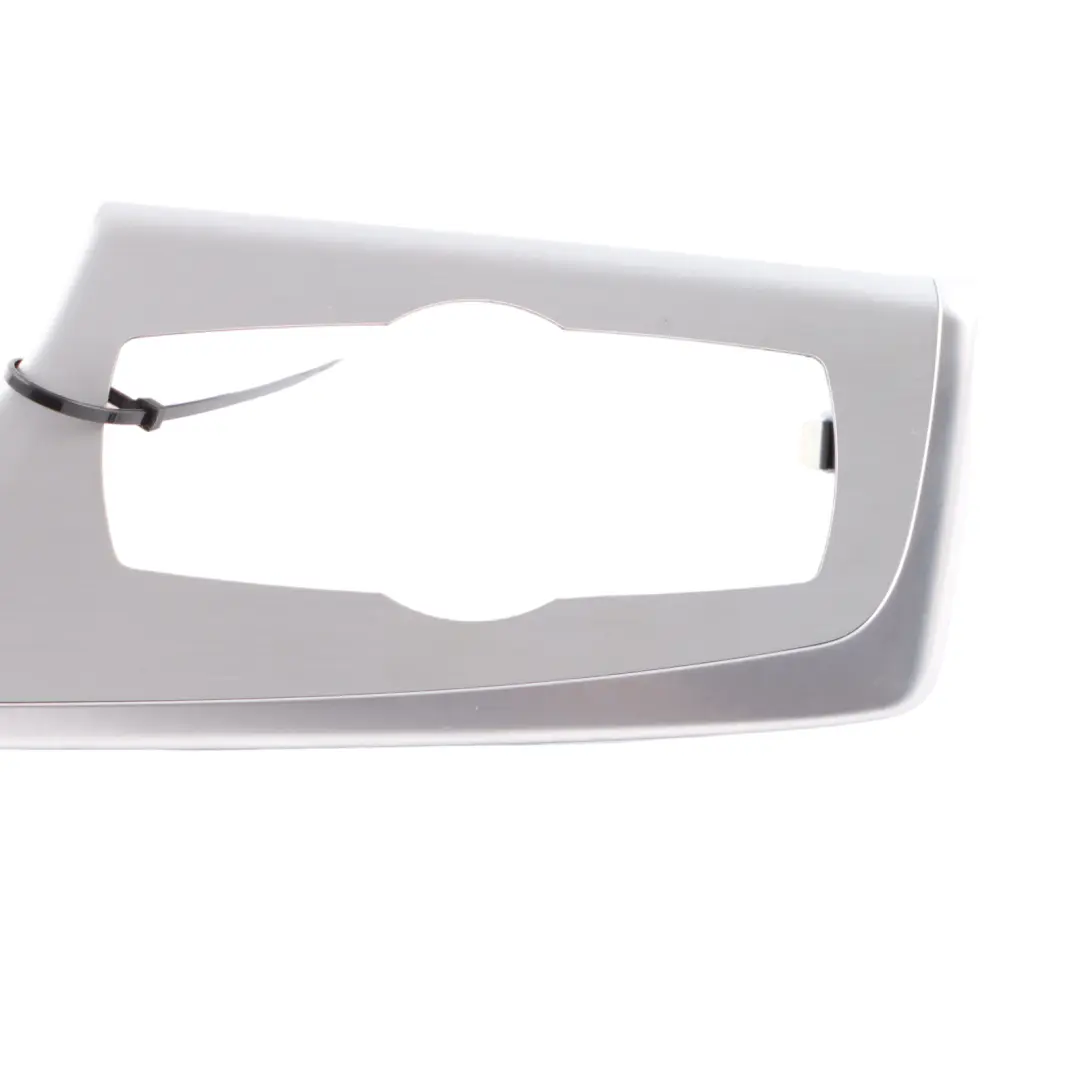 BMW F10 F11 Driver Side Trim I-panel Fine Brushed Aluminium Cover - SKU rhd-9166932 - Part number 9166932