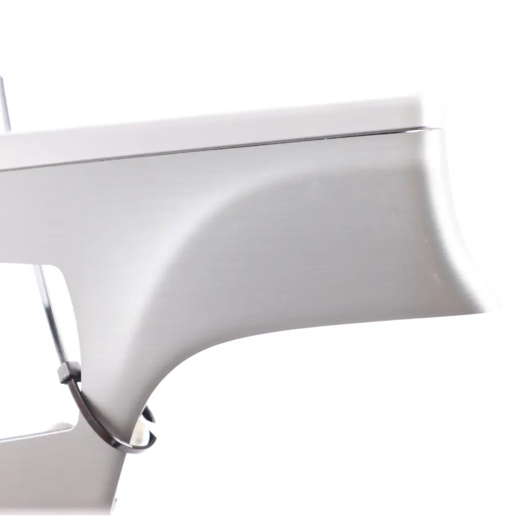 BMW F10 F11 Driver Side Trim I-panel Fine Brushed Aluminium Cover - SKU rhd-9166932 - Part number 9166932