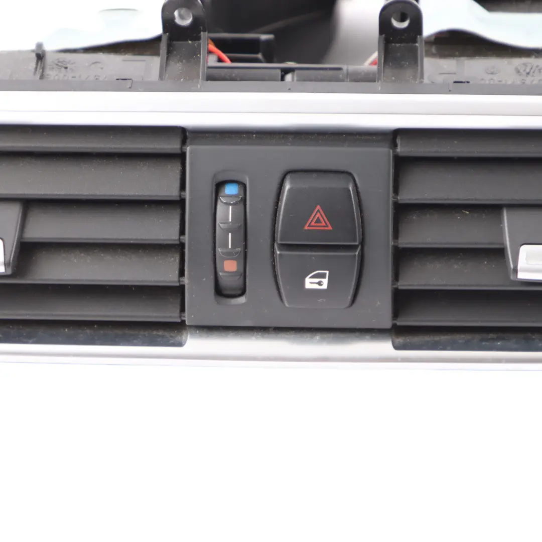 Vent Fresh Air Grille Center Dashboard Hazard Switch to BMW F07 Air with Part number 9166966 BMW F07 Air Vent Fresh Air Grille Center Dashboard Hazard Switch - SKU 9166966 - Part number 9166966
