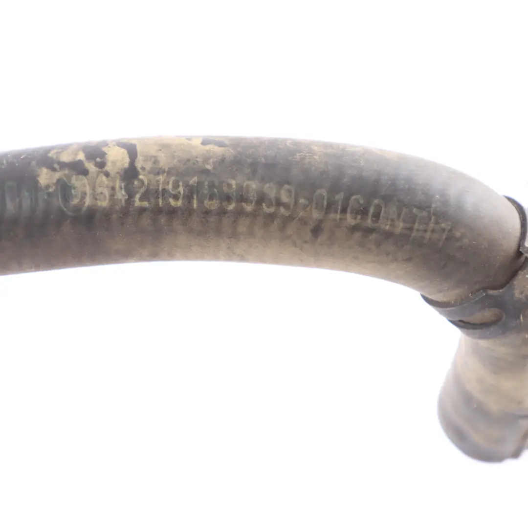 Coolant Pipe Heat Exchanger Return Hose to BMW X5 E70 LCI F15 X6 E71 F16 with Part number 9168939 BMW X5 E70 LCI F15 X6 E71 F16 Coolant Pipe Heat Exchanger Return Hose - SKU 9168939 - Part number 9168939