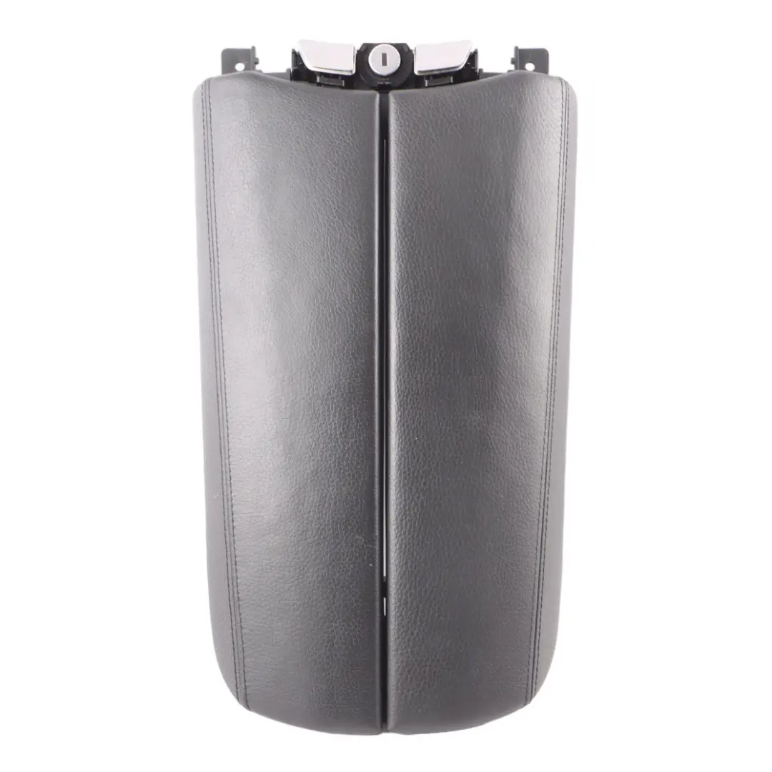 Centre Console Armrest Storage Cover Leather Dakota Black to BMW F01 F02 F03 F04 with Part number 9171263 BMW F01 F02 F03 F04 Centre Console Armrest Storage Cover Leather Dakota Black - SKU 9171263 - Part number 9171263