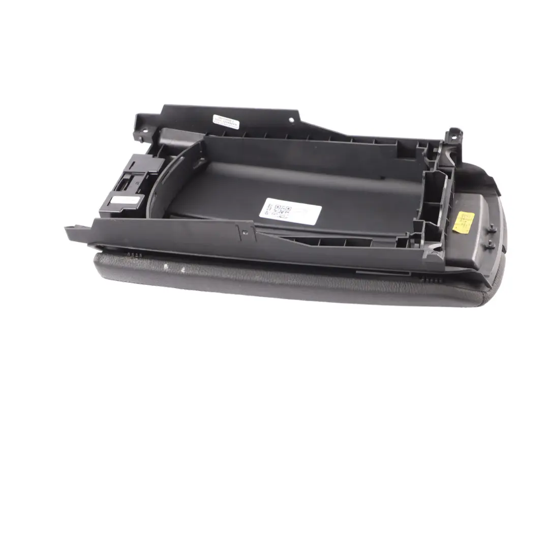 Centre Console Armrest Storage Cover Leather Dakota Black to BMW F01 F02 F03 F04 with Part number 9171263 BMW F01 F02 F03 F04 Centre Console Armrest Storage Cover Leather Dakota Black - SKU 9171263 - Part number 9171263