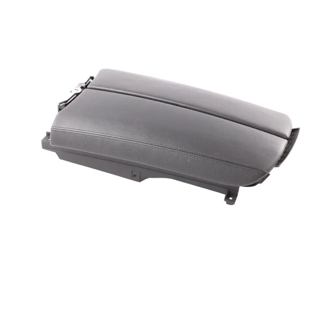Centre Console Armrest Storage Cover Leather Dakota Black to BMW F01 F02 F03 F04 with Part number 9171263 BMW F01 F02 F03 F04 Centre Console Armrest Storage Cover Leather Dakota Black - SKU 9171263 - Part number 9171263