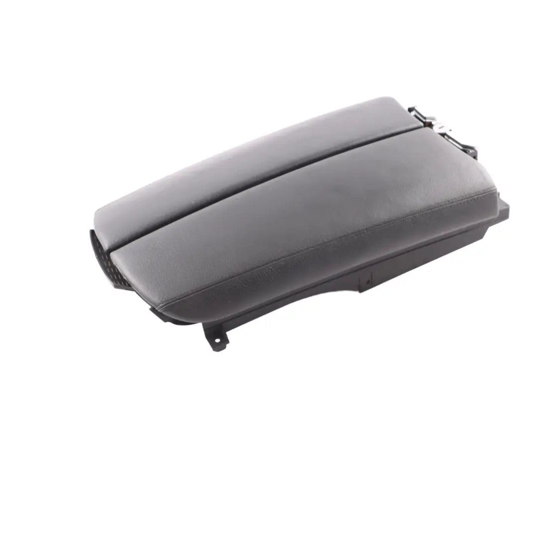 BMW F01 F02 F03 F04 Centre Console Armrest Storage Cover Leather Dakota Black - SKU 9171263 - Part number 9171263