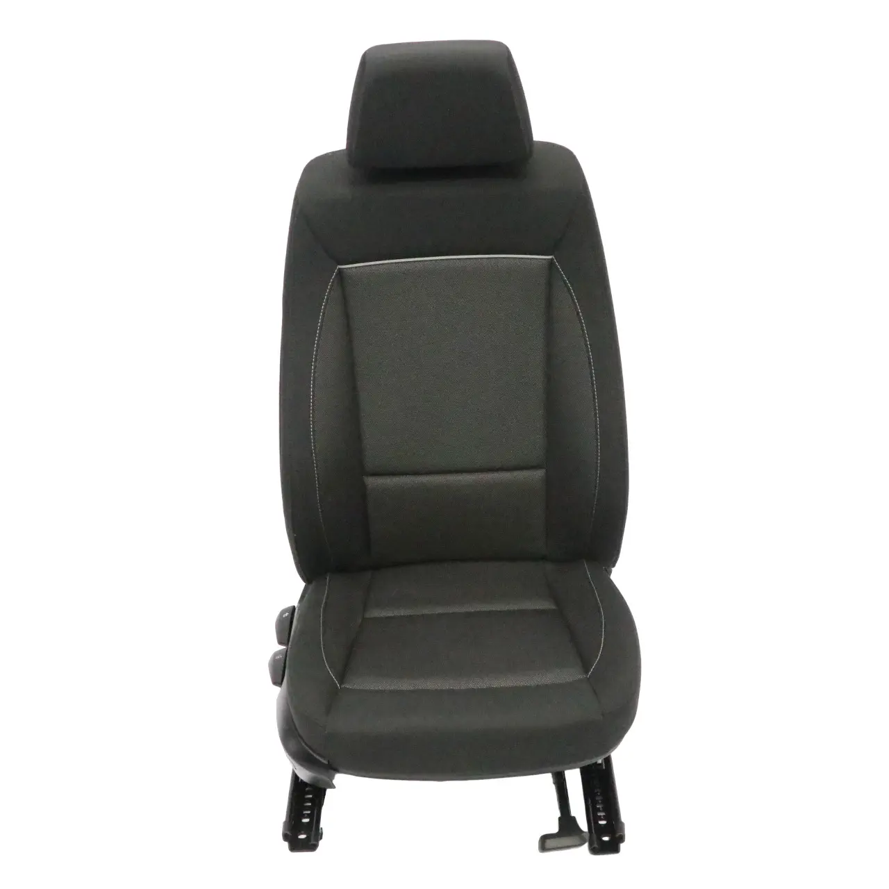 BMW E87 LCI Delantero Derecho Tela Red Cubierta Interior Antracita