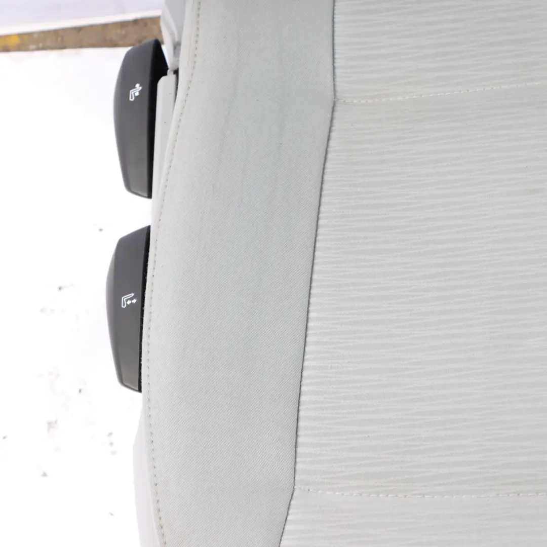 Front Right O/S Seat Cloth Fabric Elektra Alaska Grey Interior to BMW E87 LCI with Part number 9179073 BMW E87 LCI Front Right O/S Seat Cloth Fabric Elektra Alaska Grey Interior - SKU 9179073 - Part number 9179073