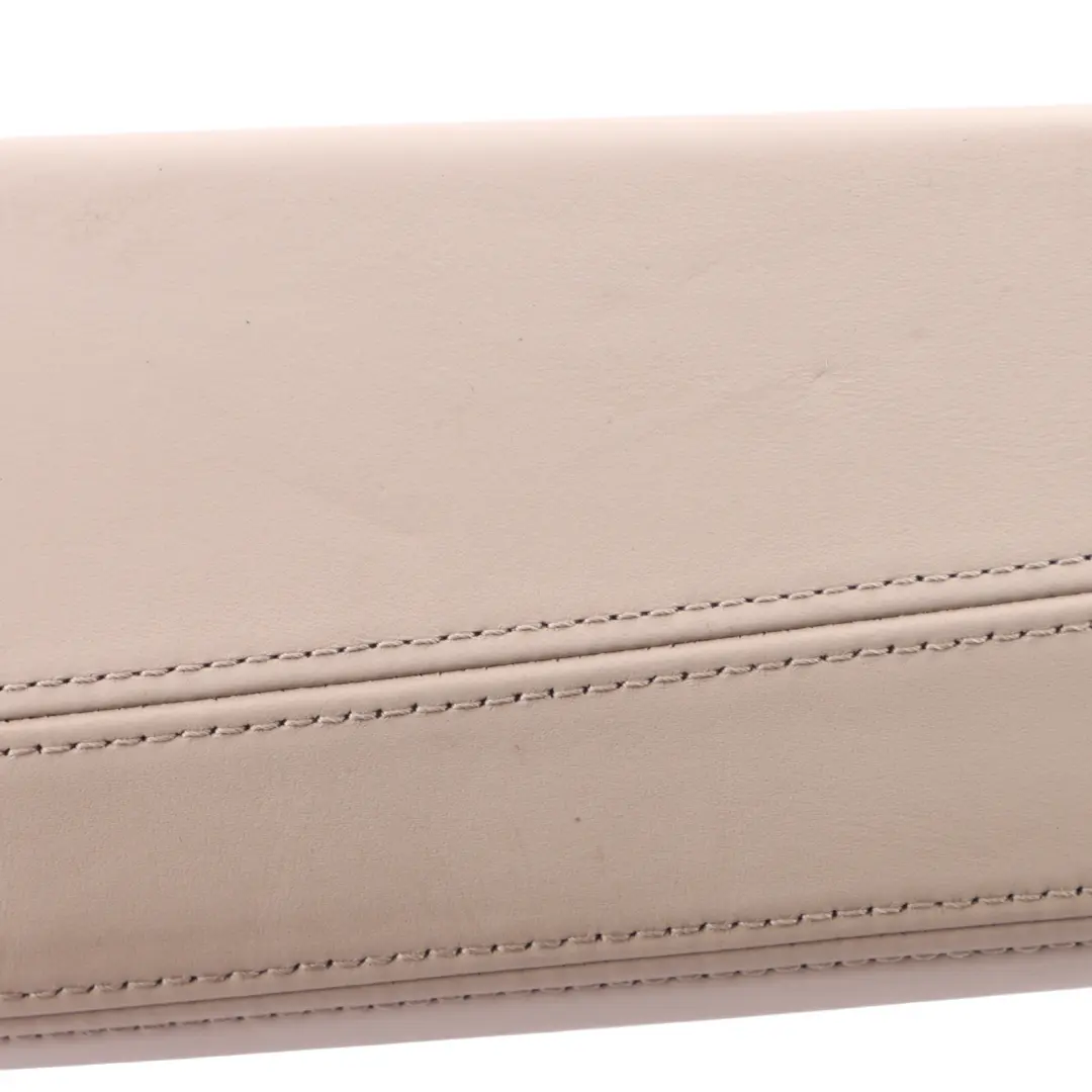 BMW F07 Arm Rest Centre Console Armrest Leather Elfenbein Weiss - SKU 9187513 - Part number 9187513