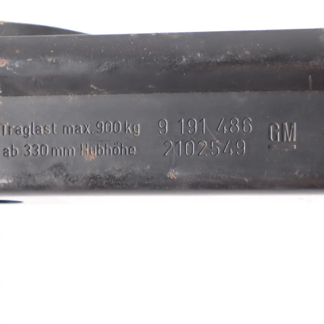 Lifting Jack Emergency Wheel Lifting Tool to Vauxhall Zafira Car with Part number 9191486 Vauxhall Zafira Car Lifting Jack Emergency Wheel Lifting Tool - SKU 9191486 - Part number 9191486