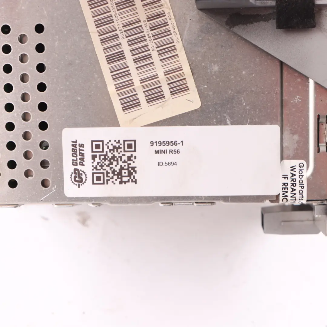 CCC Navigation Navi Sat Nav Head Unit to Mini Cooper R55 R56 R57 with Part number 9195956 Mini Cooper R55 R56 R57 CCC Navigation Navi Sat Nav Head Unit - SKU 9195956-1 - Part number 9195956