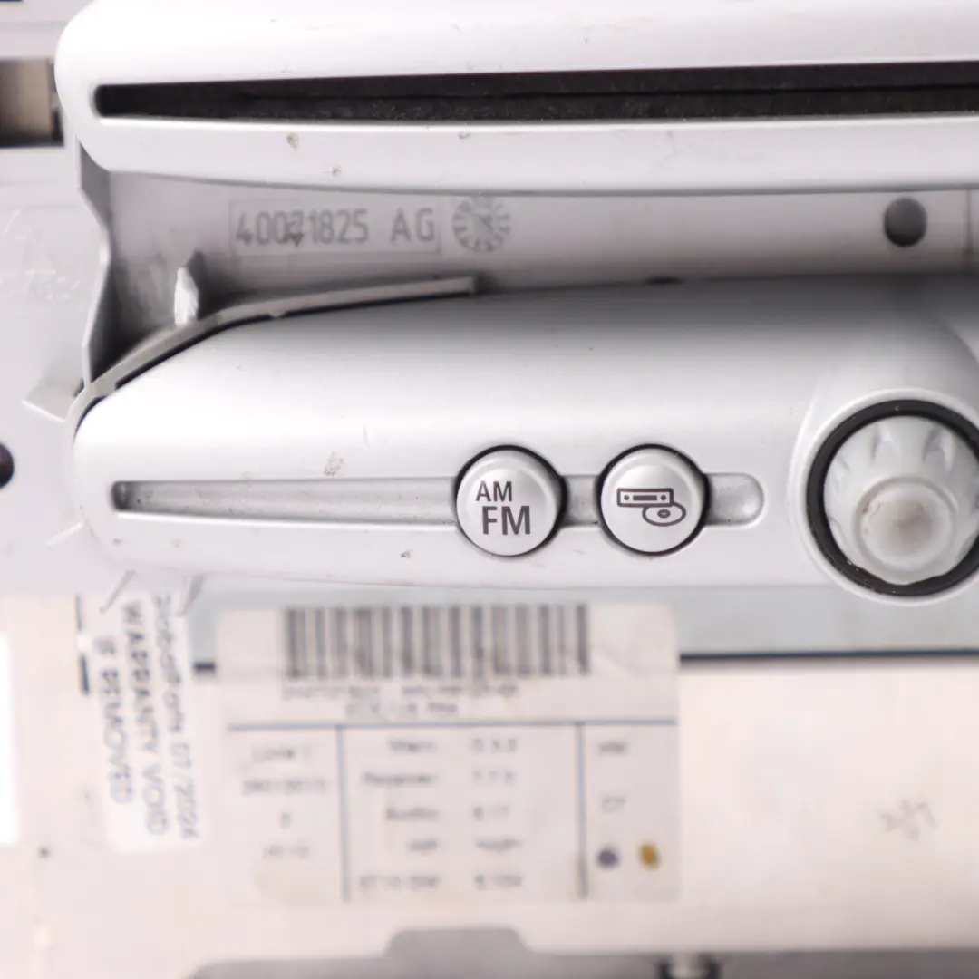 CCC Navigation Navi Sat Nav Head Unit to Mini Cooper R55 R56 R57 with Part number 9195956 Mini Cooper R55 R56 R57 CCC Navigation Navi Sat Nav Head Unit - SKU 9195956-1 - Part number 9195956