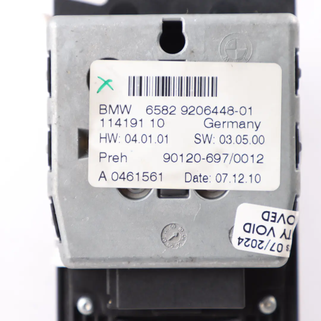 iDrive Controller Switch Unit Navigation Joystick Knob to BMW F02 with Part number 9206448 BMW F02 iDrive Controller Switch Unit Navigation Joystick Knob - SKU 9206448 - Part number 9206448