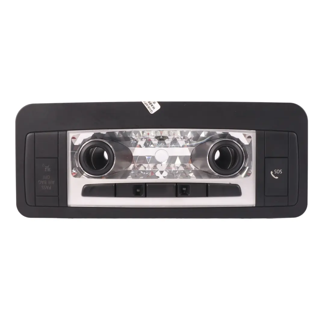 BMW E93 Z4 E88 E89 Schaltereinheit Dachlampenlampe Schwarz - SKU 9209227-1 - Teilenummer 9209227