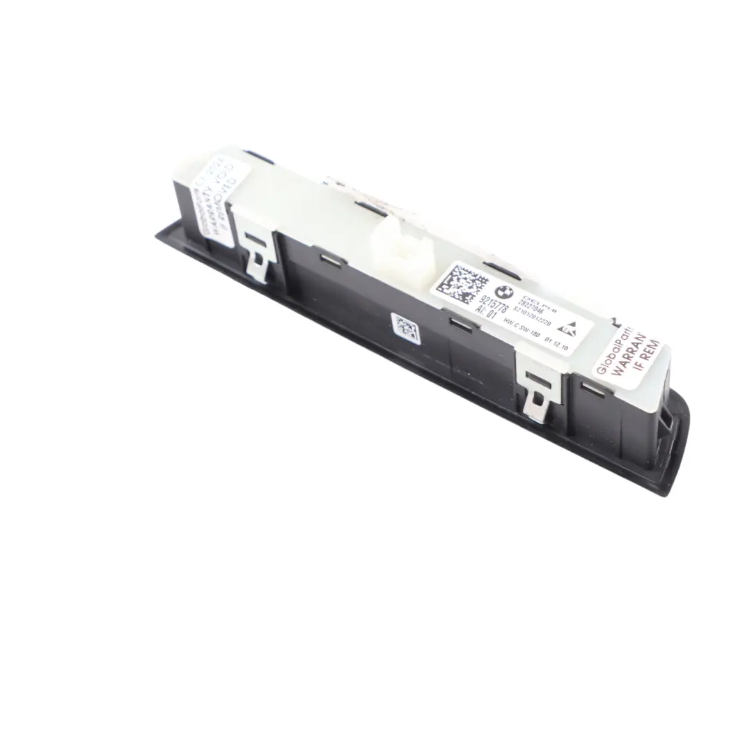 BMW F02 Asientos Traseros Botonera Interruptor Memoria Ajuste - SKU 9215778 - Número de pieza 9215778