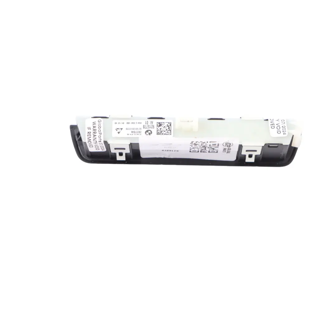 Asientos Traseros Botonera Interruptor Memoria Ajuste para BMW F02 con número de pieza 9215778 BMW F02 Asientos Traseros Botonera Interruptor Memoria Ajuste - SKU 9215778 - Número de pieza 9215778