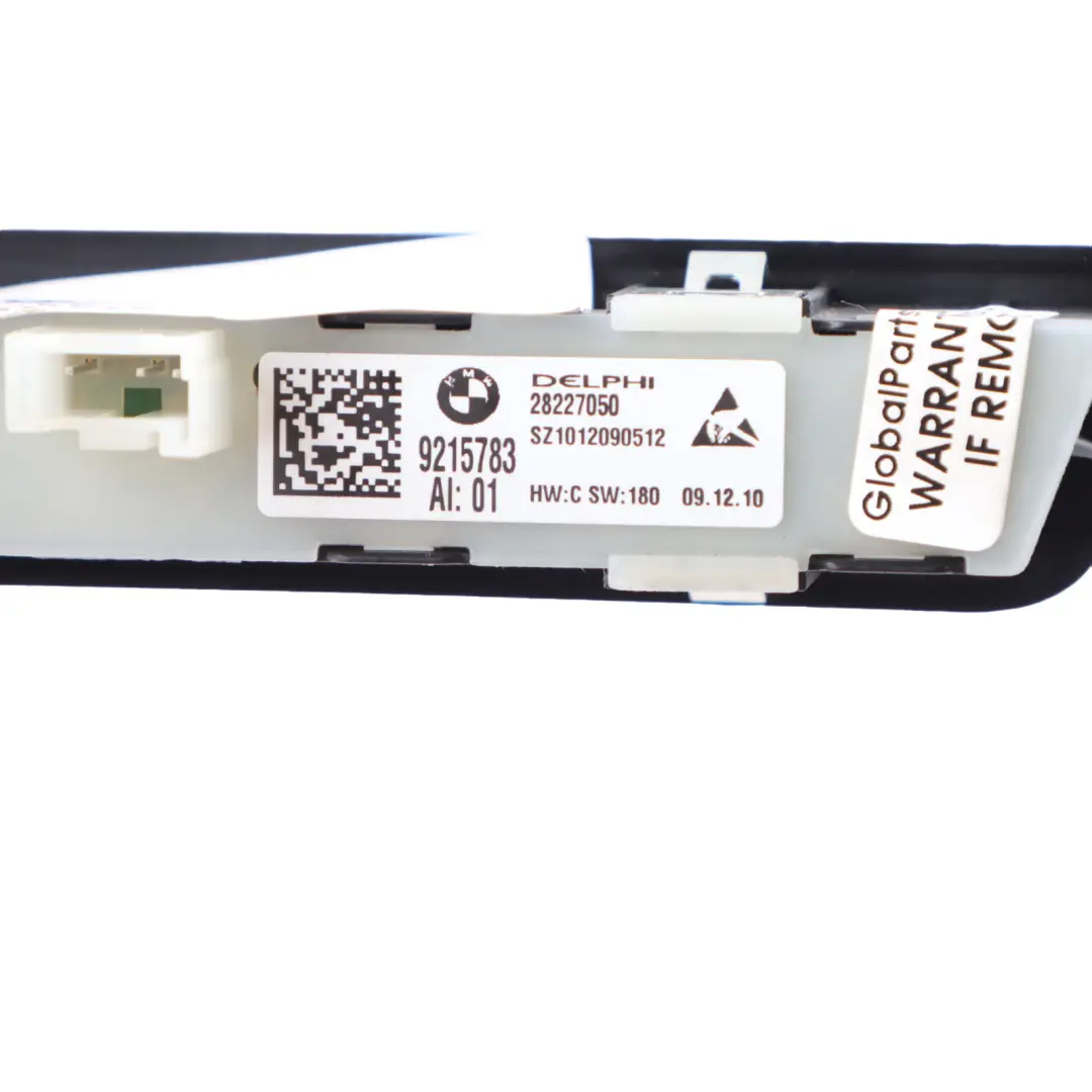 Asientos Traseros Botonera Interruptor Memoria Ajuste para BMW F02 con número de pieza 9215783 BMW F02 Asientos Traseros Botonera Interruptor Memoria Ajuste - SKU 9215783 - Número de pieza 9215783