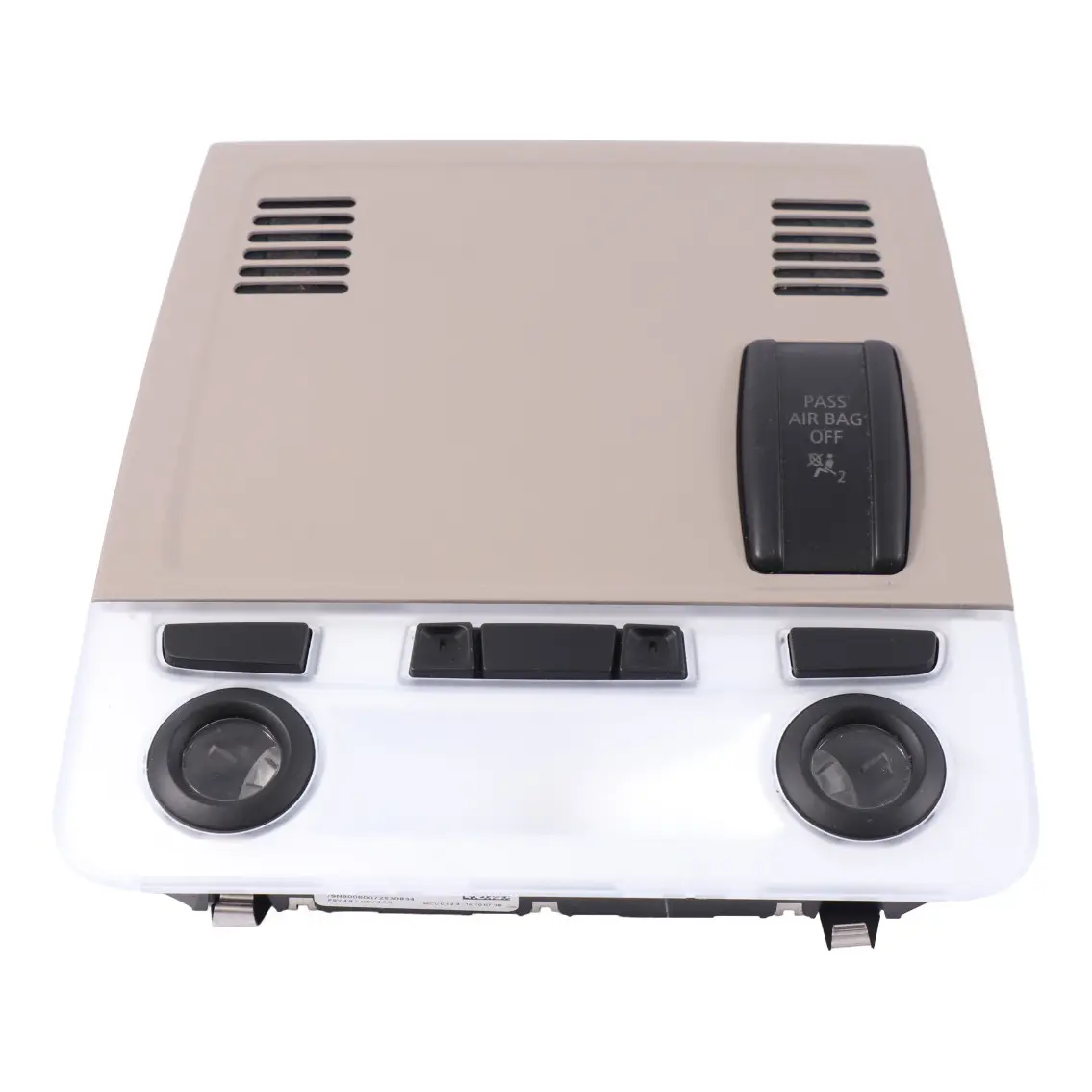Luce tetto BMW E81 E82 E87 Interruttore lampada di lettura interna Beige 9225486