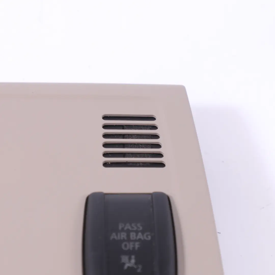 Roof Light BMW E81 E82 E87 Interior Reading Lamp Switch Beige to with Part number 9225486 Roof Light BMW E81 E82 E87 Interior Reading Lamp Switch Beige - SKU 9225486 - Part number 9225486