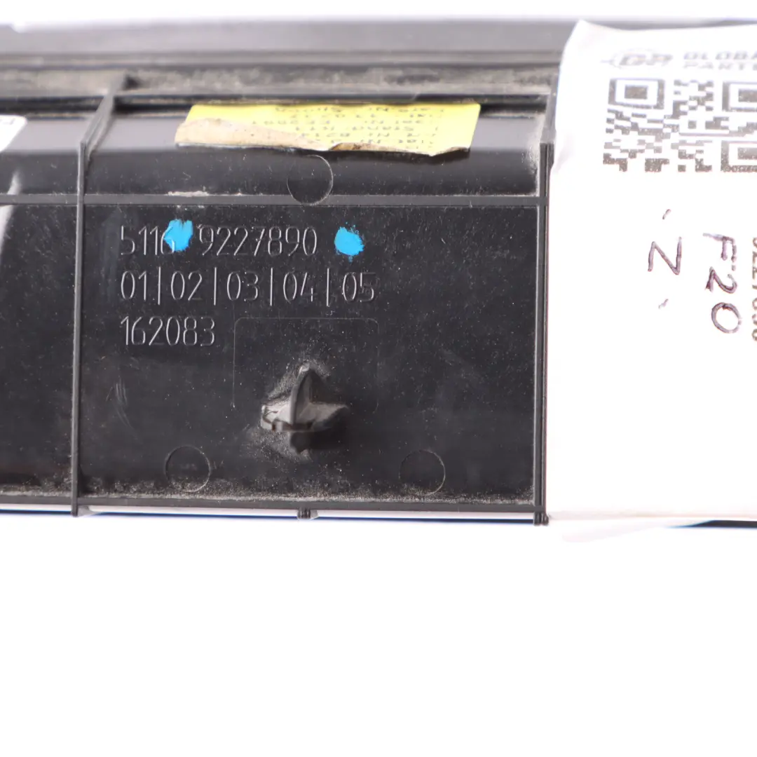 BMW F20 F21 F23 Consola Central Delantera Almacenamiento Cubierta Panel - SKU 9227890 - Número de pieza 9227890