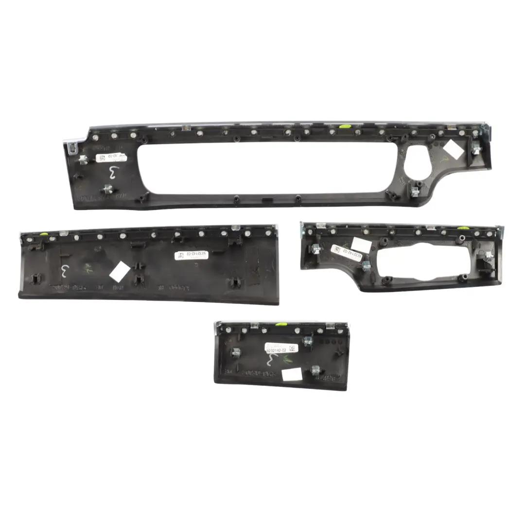 BMW F01 LCI Interior Trim Set Dashboard Dash Cover Console Strip Wood Fineline - SKU 9232614-1 - Part number 9232614