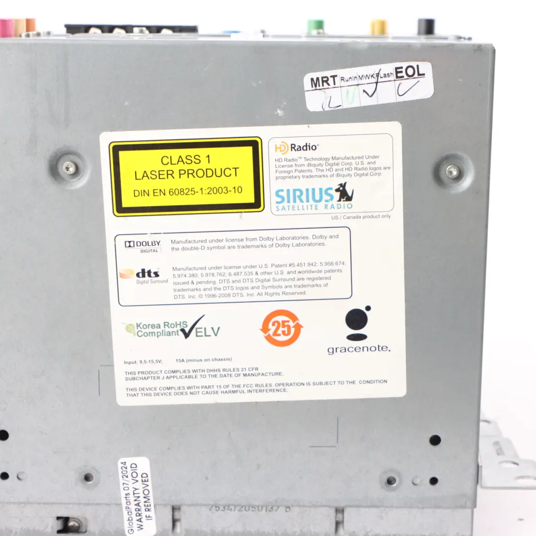 Hauptgerät Radio Media Player Navigation für BMW F01 F02 F03 F04 mit Teilenummer 65129244161 BMW F01 F02 F03 F04 Hauptgerät Radio Media Player Navigation - SKU 9244161 - Teilenummer 65129244161