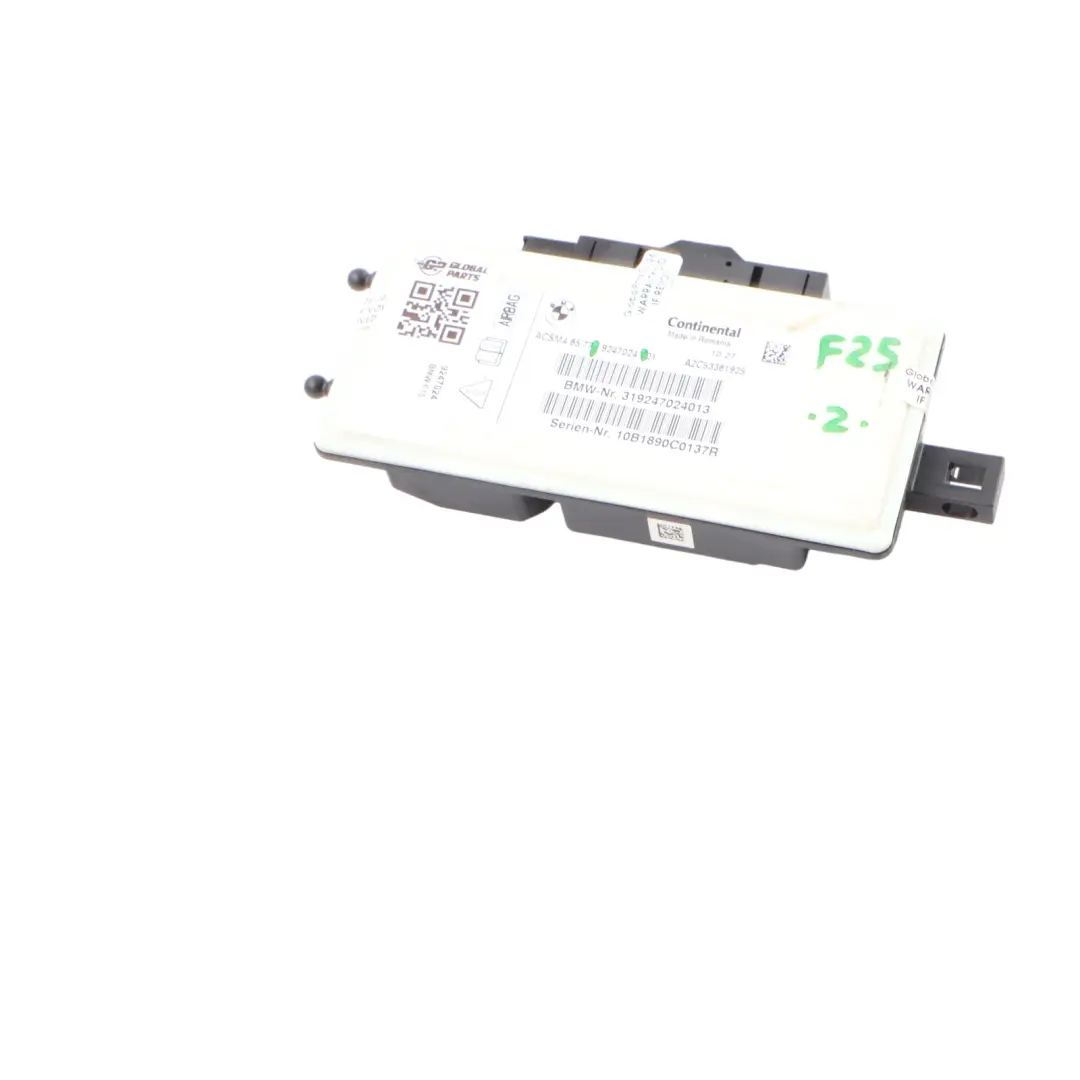 BMW X5 X6 E70 E71 Module De Controle d'Airbag ECU Unit 9159795 - SKU 9247024 - Numéro de pièce 9247024