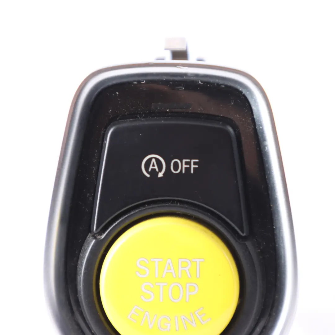  Start Stop Switch BMW F20 F21 F22 F30 F31 Engine Button Yellow - SKU 9250734-8 - Part number 9250734