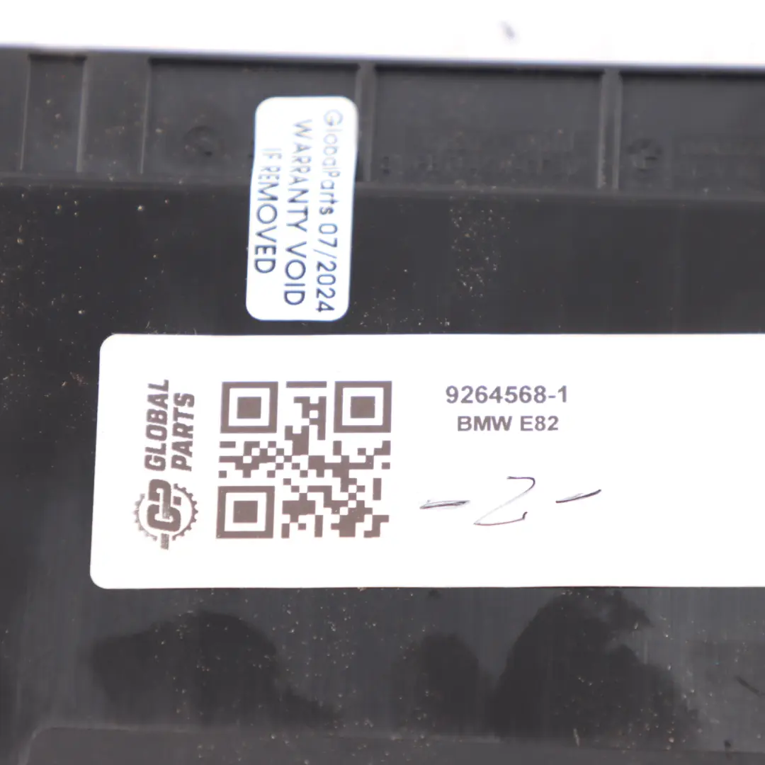 Body Control Module Unit PL2RR JBBFE IIIR L1 to BMW E82 LCI with Part number 9264568 BMW E82 LCI Body Control Module Unit PL2RR JBBFE IIIR L1 - SKU 9264568-1 - Part number 9264568