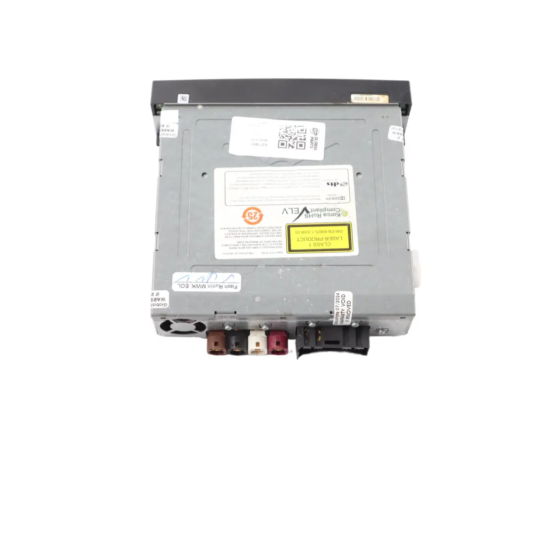 BMW F01 F10 F11 Audio Player Rear DVD Background ECE US Head Unit - SKU 9273597 - Part number 9273597