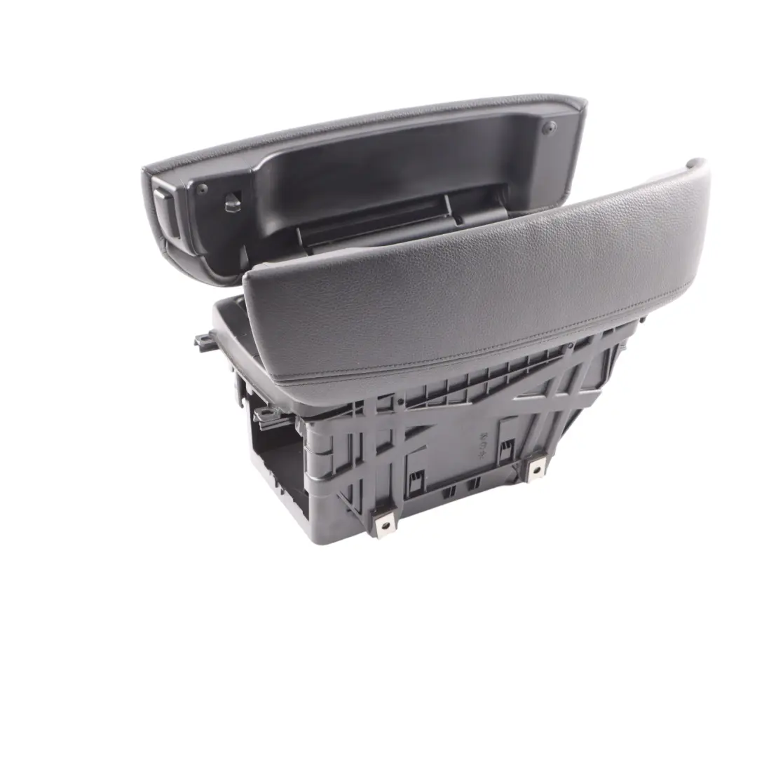 BMW X5 F15 Centre Console Armrest Storage Cover Leather Black - SKU 9281632 - Part number 9281632